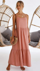 Nico Maxi Dress - Terracotta
