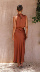 Esther Maxi Skirt - Copper