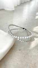 Daley Headband - Pearl