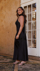 Hera Midi Dress - Black