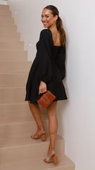 Lucy Mini Dress - Black