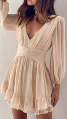 Briella Mini Dress - Cream