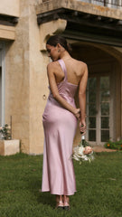 Sabine Midi Dress - Dusty Pink