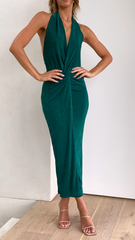 Marley Midi Dress - Teal