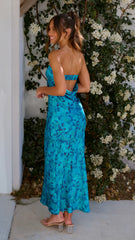 Miya Maxi Dress - Blue Print