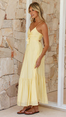 Dabney Maxi Dress - Soft Yellow