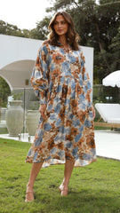 Clover Maxi Dress - Poppy Floral