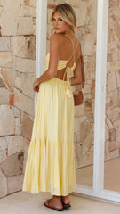 Dabney Maxi Dress - Soft Yellow