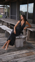 Amber Maxi Dress - Black