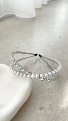 Daley Headband - Pearl