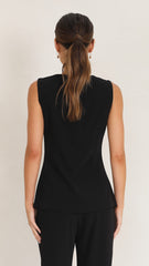 Cora Vest - Black