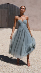 Diana Midi Dress - Sage