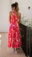 Jayma Maxi Dress - Pink Floral
