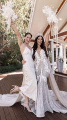 Josie Midi Dress - Champagne