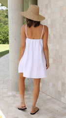 Annelise Mini Dress - White