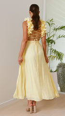Galilhai Maxi Dress - Yellow