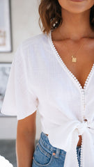 Sway Top - White
