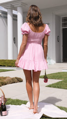 Kori Mini Dress - Pink