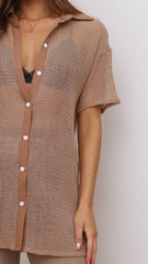 Hyams Shirt - Mocha