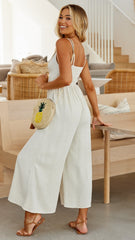 Kamilla Jumpsuit - Beige