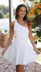 Sara Mini Dress - White