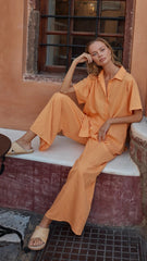 Pablo Top - Sunset Orange