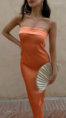 Miya Maxi Dress - Orange