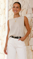 Fareeda Top - Natural