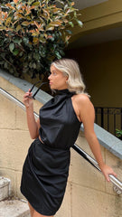 Lizzy Mini Dress - Black