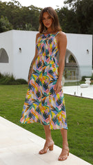 Sunny Midi Dress - Luisa Print