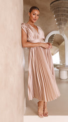 Gina Maxi Dress - Champagne