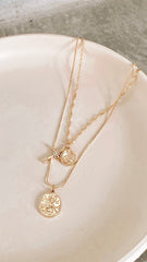 Cordalia Necklace - Gold
