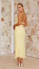 Galina Maxi Dress - Yellow