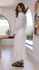 Allure Maxi Dress - Beige