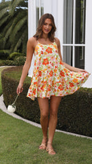 Vicki Mini Dress - Woodstock