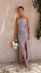 Nyla Maxi Dress - Steel