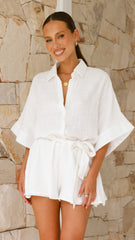 Terrali Playsuit - White