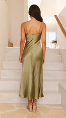 Saskia Maxi Dress - Olive