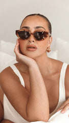Ochre Lane Freya Sunglasses - Golden Tort