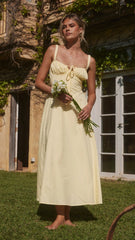 Emalee Maxi Dress - Yellow