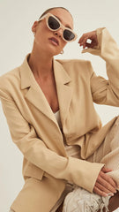 The Carla Sunglasses - Pearl Tortoise