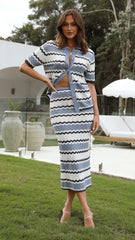 Caprice Skirt - Steel