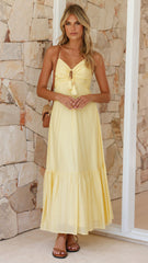 Dabney Maxi Dress - Soft Yellow