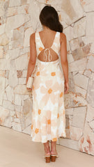 Lola Midi Dress - Buttercup Floral