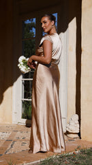 Selma Maxi Dress - Gold