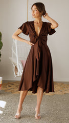 Sunny Daze Dress - Chocolate