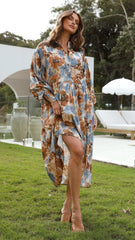 Clover Maxi Dress - Poppy Floral