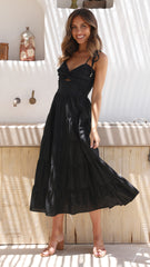 Armani Midi Dress - Black