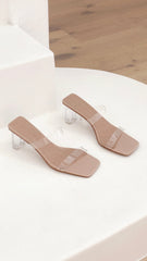 Aena Heel - Nude/Clear