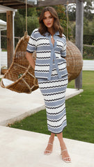 Caprice Skirt - Steel